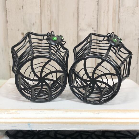 Partylite Halloween Votive and Tealight Holder Set with Aroma Melts Stand - Picture 9 of 16